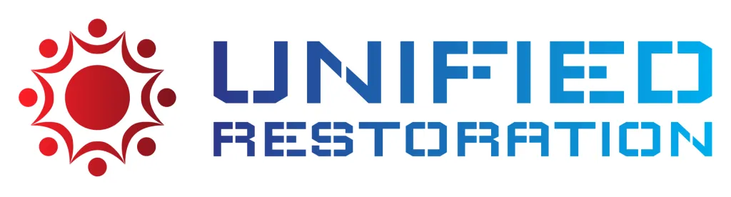 Unified Restoration Color logo with background