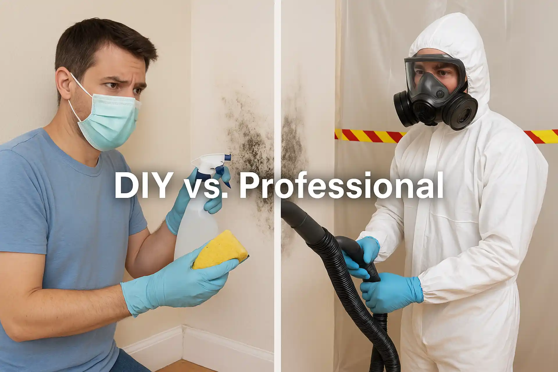 DIY vs professional mold removal comparison for Arizona homeowners_Mold Removal Arizona 2025