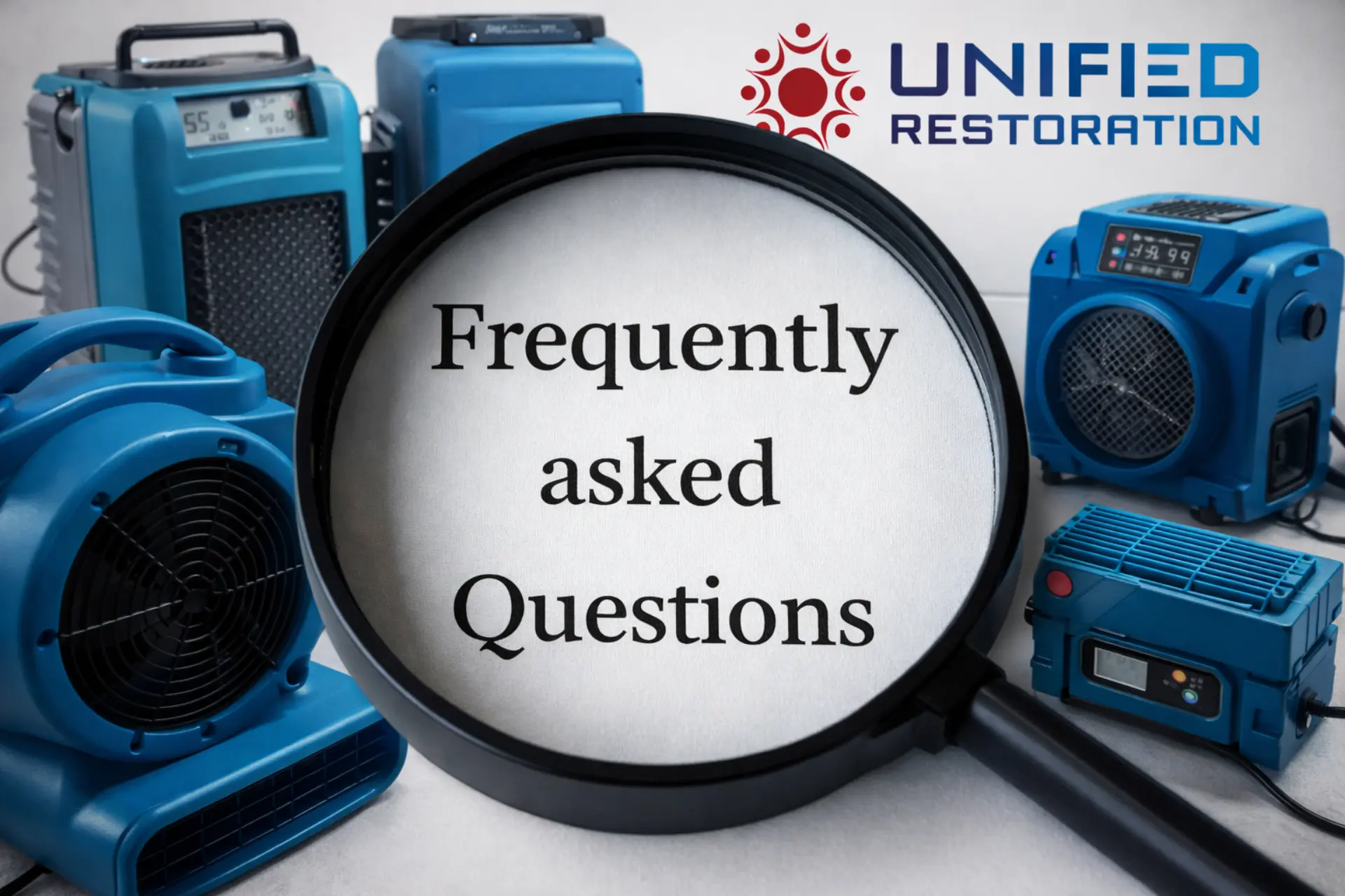 Unified Restoration frequently asked questions about water damage mold fire and asbestos restoration services in Arizona_Restoration FAQ