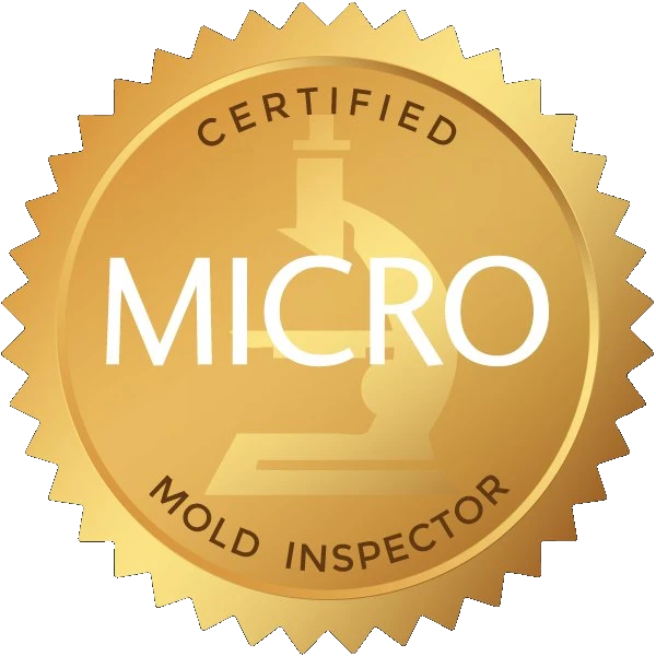 MICRO Certified Mold Inspector badge