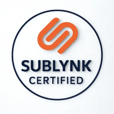 Sublynk Certified contractor badge — Unified Restoration LLC